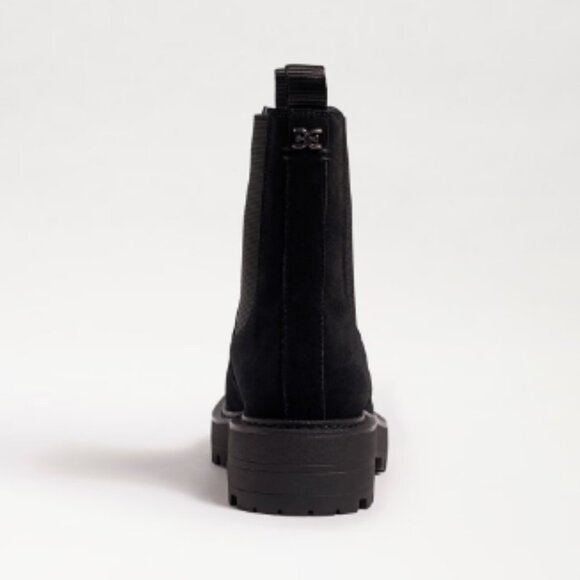 Sam Edelman Black Suede Laguna Chelsea Ankle Boot Size 5 - Picture 4 of 11